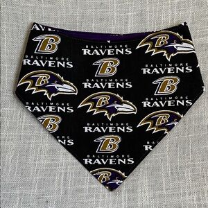 Dog Bandana-Baltimore Ravens (LG)